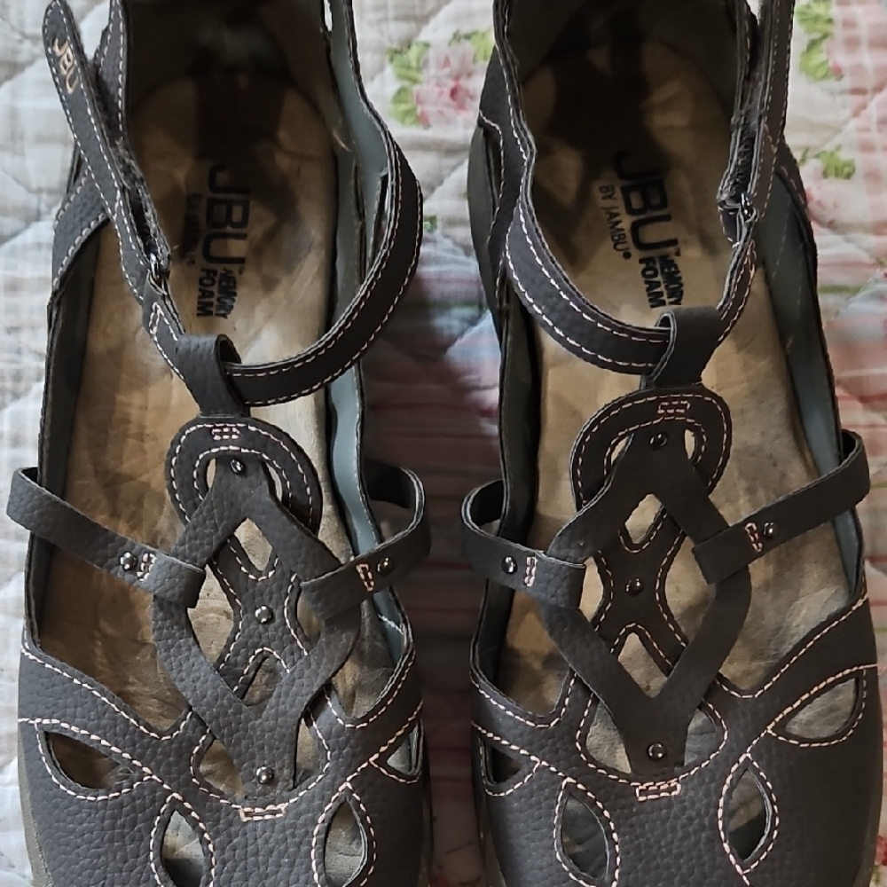 JBU Women's Charcoal Sandals